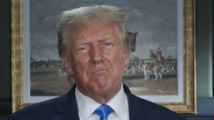 Donald Trump fired back at some institutions trying to reinstate mask mandates due to COVID saying, "We will not comply."