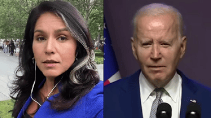 Tulsi Gabbard, a one-time Democrat candidate for President, hammered Joe Biden over his Ground Zero snub on the 22-year anniversary of 9/11.