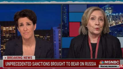 Clinton To Maddow: Biden Doing A ‘Remarkable’ Job Rallying The World Against Putin