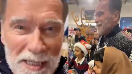 Arnold Schwarzenegger Reveals Why He Celebrates Christmas Each Year By Delivering Gifts To Youth Center