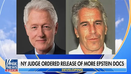 Former President Bill Clinton, according to multiple reports, will be identified as “John Doe 36” and mentioned over 50 times in documents set to be released this week pertaining to notorious sex predator Jeffrey Epstein.