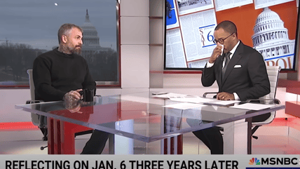 Even Former Capitol Police Officer Michael Fanone Embarrassed As MSNBC Host Starts Crying About January 6th
