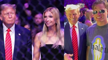 Trump Gets Major Applause At Packed UFC Event With Ivanka, NFL Stars Joe Burrow And Nick Bosa