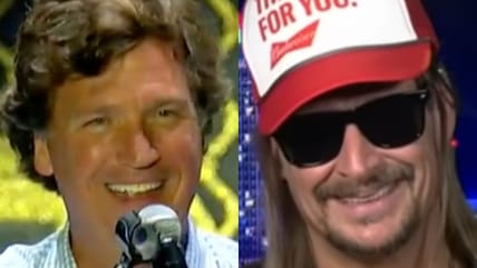 Tucker Carlson Defends America While Opening For Kid Rock – ‘A Beautiful Country Filled With Beautiful People’