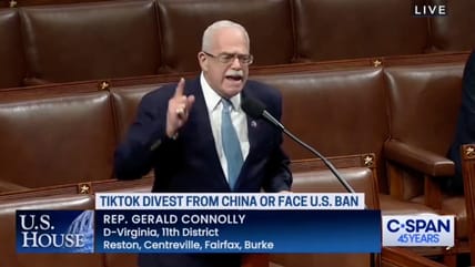 Democrat Gerry Connolly declares, 'The Ukraine-Russia border is our border!'  on the floor of the house