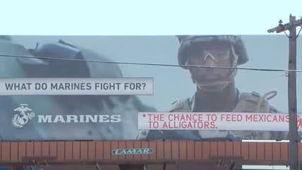 Marine Corps Billboard