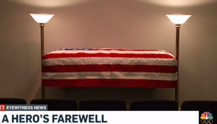 homeless veteran funeral