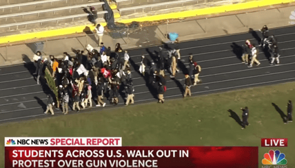 student walkout