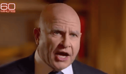 Former National Security Adviser H.R. McMaster made a recent comment that will surely leave believers of the 'deep state' wondering.
