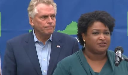Terry McAuliffe Stacey Abrams