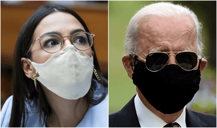 AOC Biden