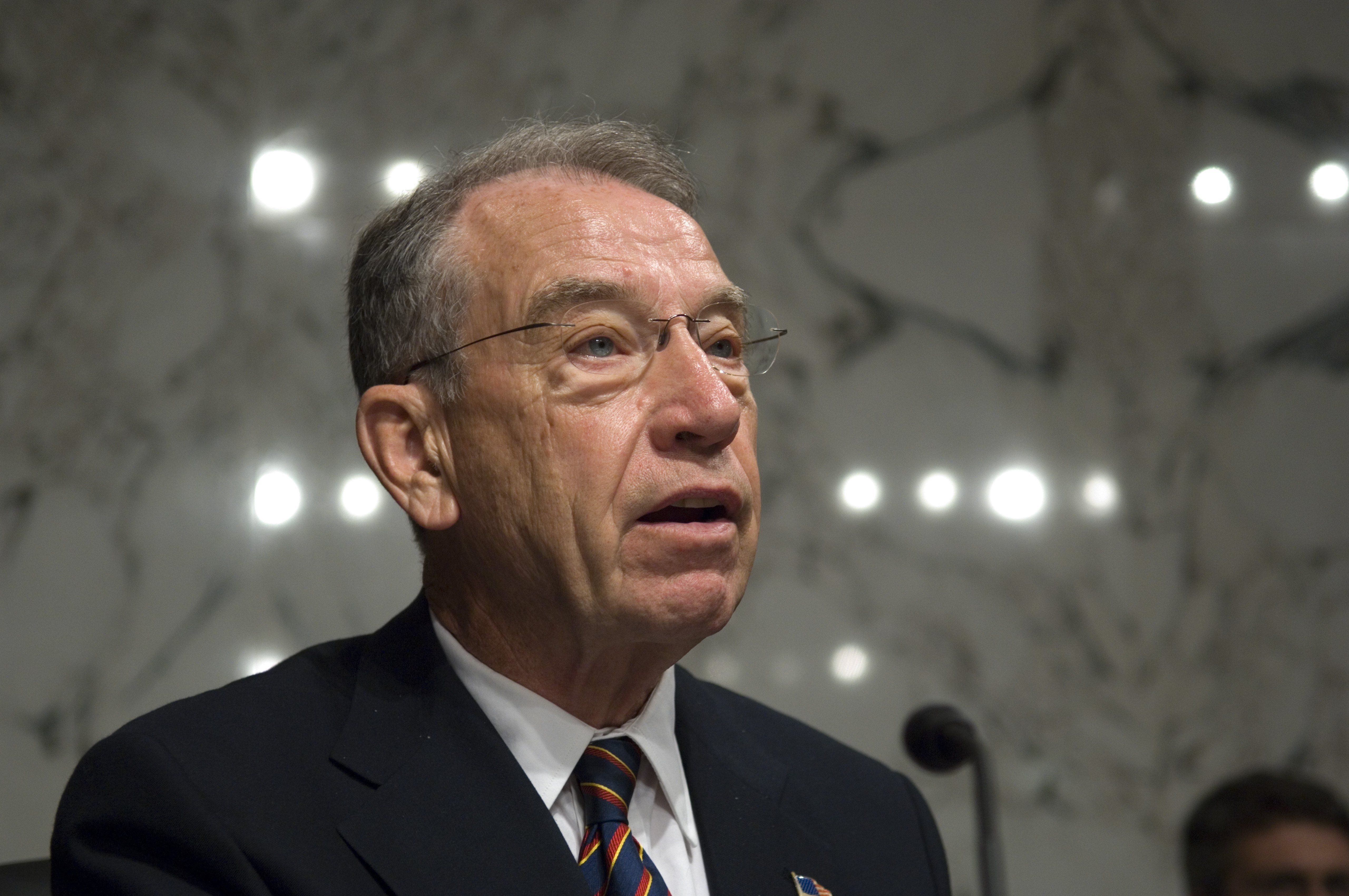 grassley doj michael flynn