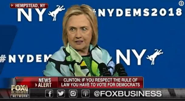 Hillary Clinton rule of law
