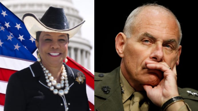 john kelly Frederica Wilson