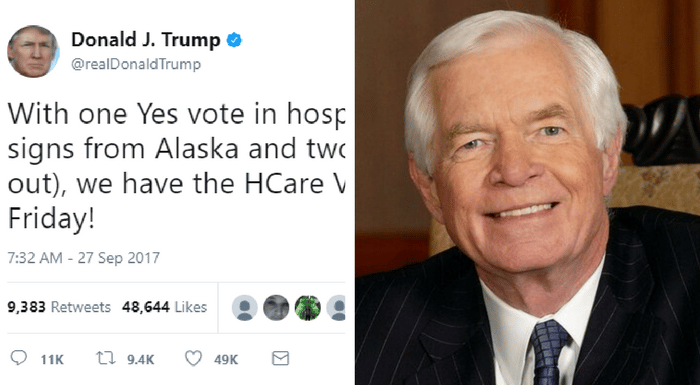 trump tweet thad cochran