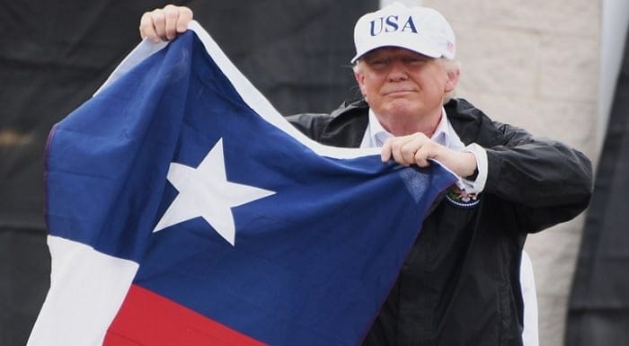 trump hurricane harvey