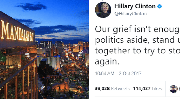 hillary clinton nra las vegas shooting