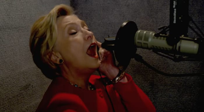 hillary clinton daily show song women