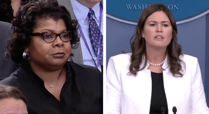 sarah sanders april ryan