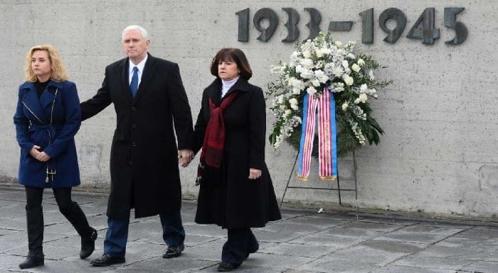 pence mocked concentration camp