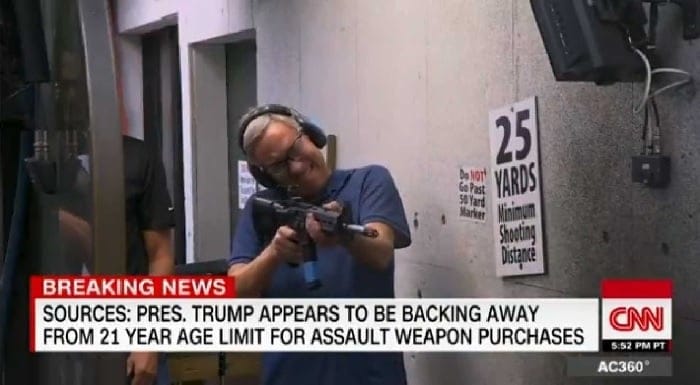 cnn full semiautomatic ar 15