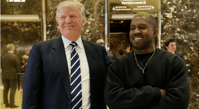 donald trump kanye west