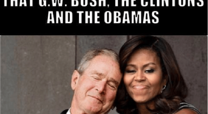 obama bush same team