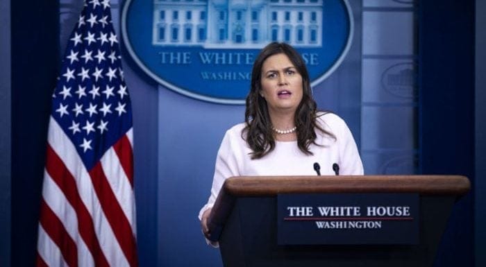 Sarah Sanders quitting