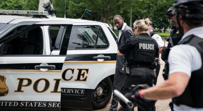 White House contractor arrested
