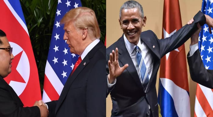 Trump handshake