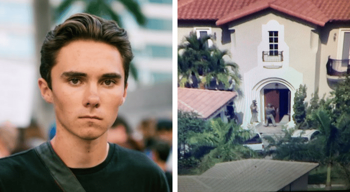 David Hogg swatted