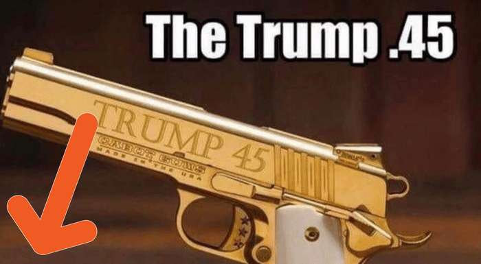 Trump gun meme
