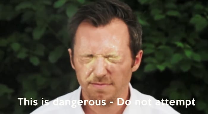 Democrat pepper spray video