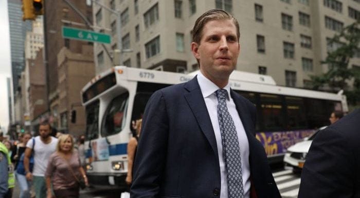 Eric Trump ambulance