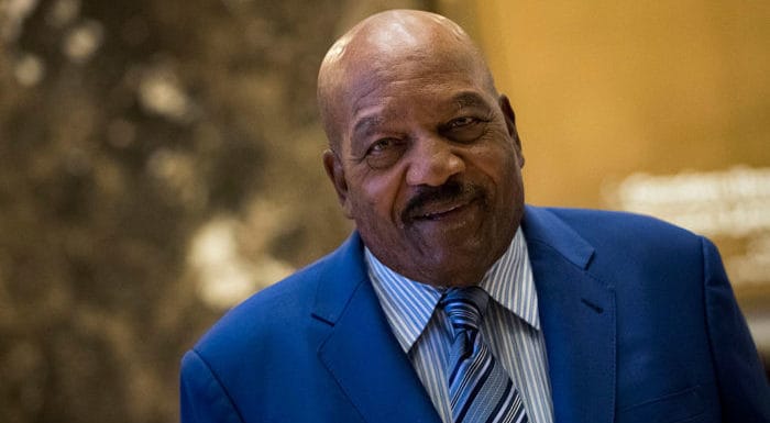 Jim Brown supports Trump
