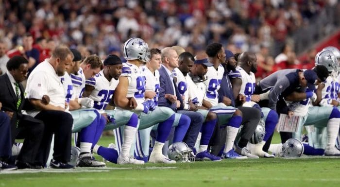NFL protests inappropriate