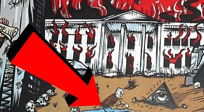 pearl jam poster dead trump