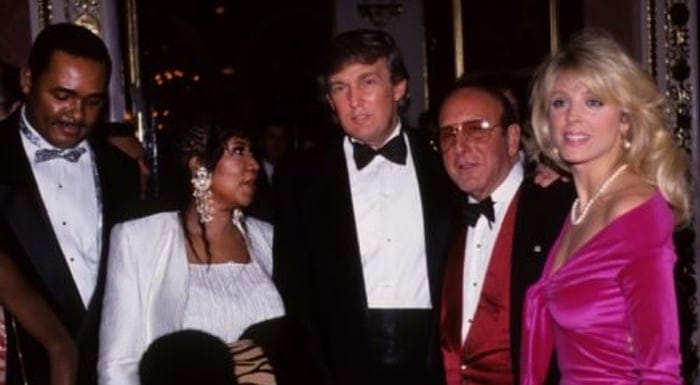 aretha franklin trump