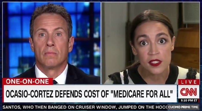 Alexandria Ocasio-Cortez CNN interview