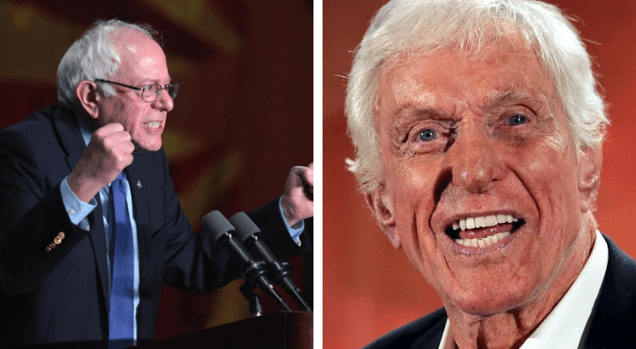 Dick Van Dyke Bernie Sanders