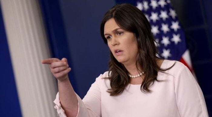 sarah sanders secret service