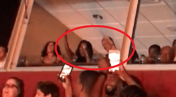 Barack and Michelle Obama dancing