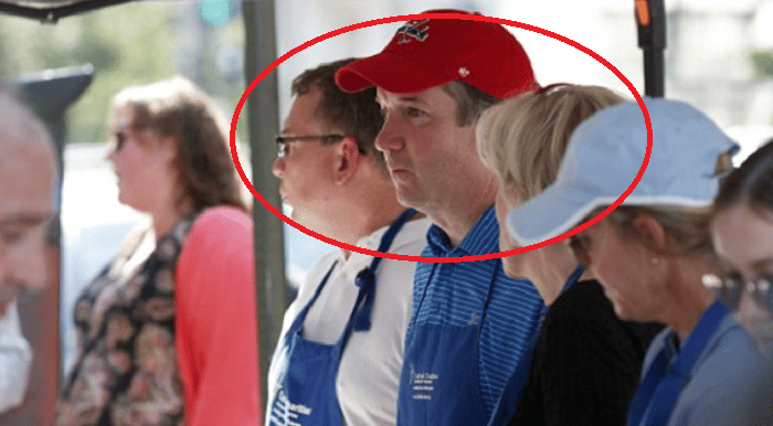 Brett Kavanaugh helps homeless