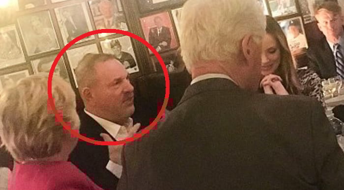 Hillary Clinton Harvey Weinstein photo