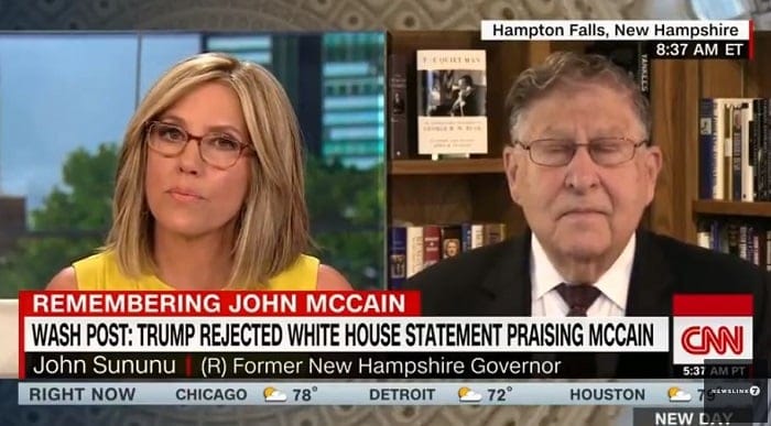 John Sununu CNN John McCain