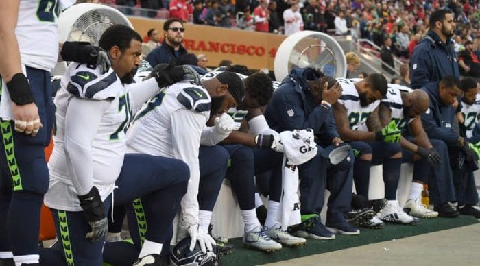 NFL players sue over national anthem