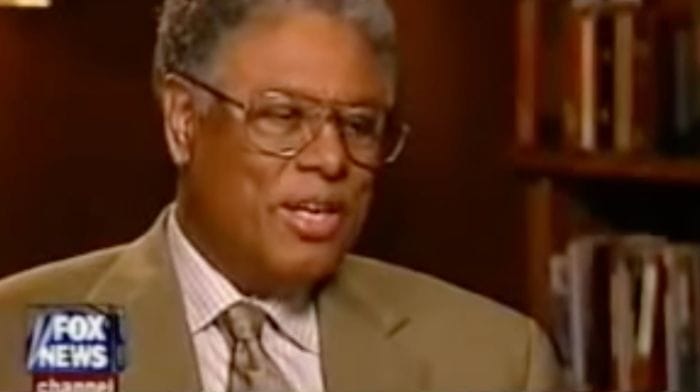 Thomas Sowell becoming conservative