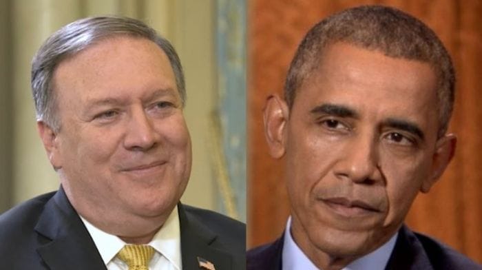 Pompeo Obama