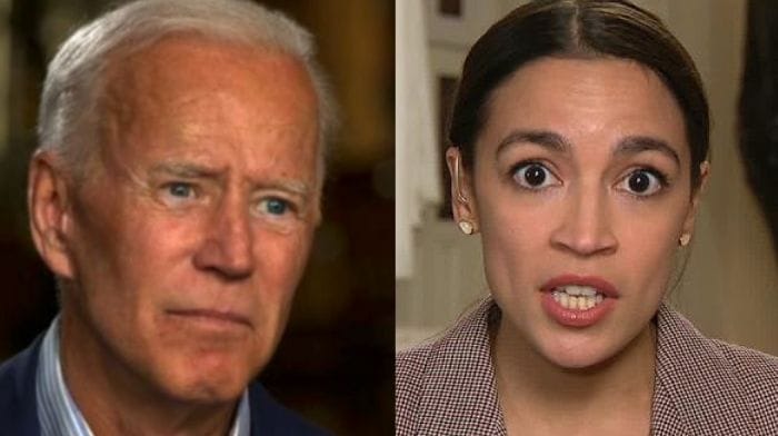 AOC Biden