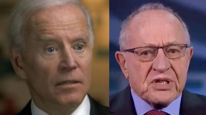 Dershowitz Biden
